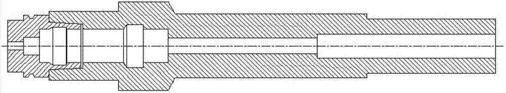 Main shaft-knife handle joint surface nonlinear dynamic characteristic parameter identification method