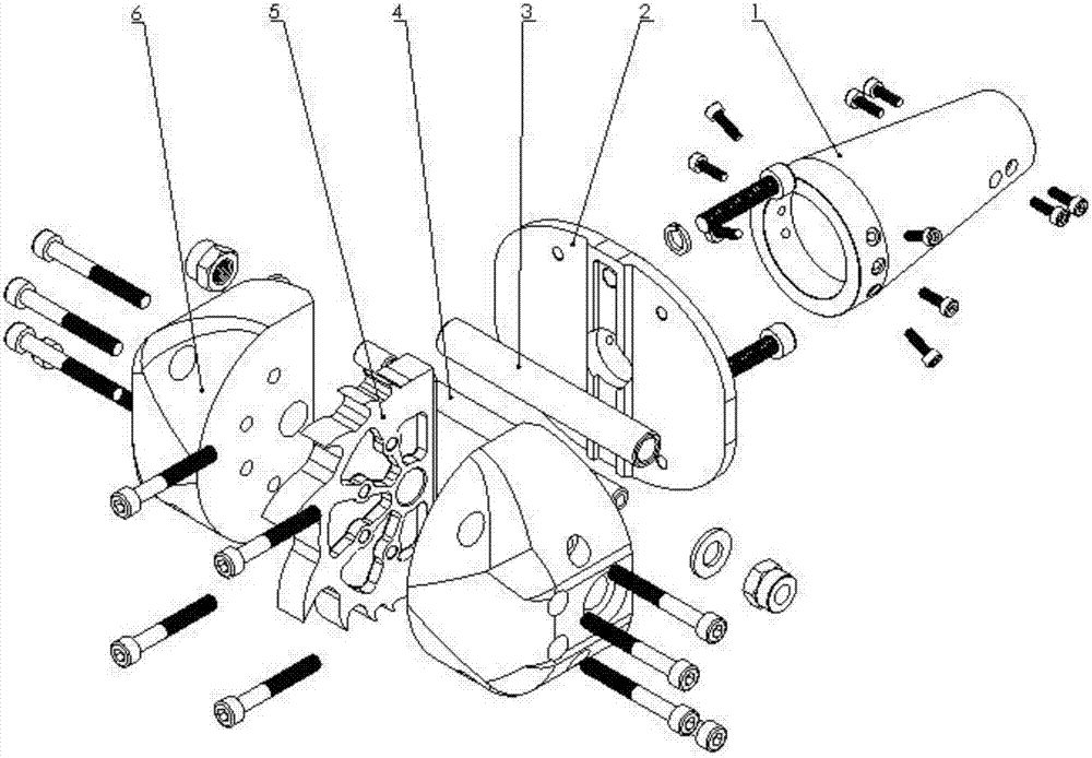 Ratchet foot device for quadruped robots