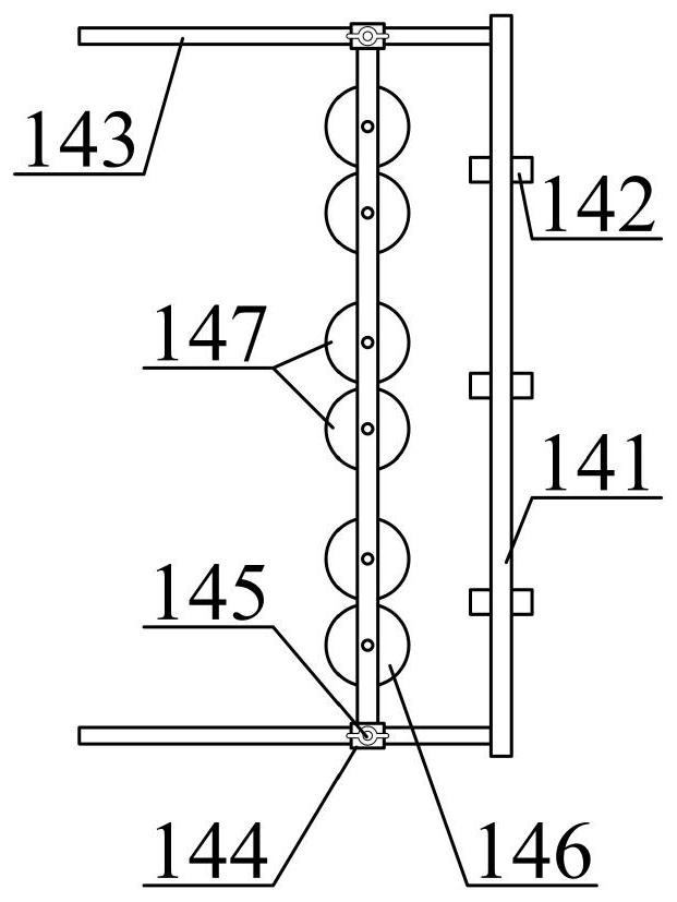 Electric wire and cable rotating mold convenient to maintain