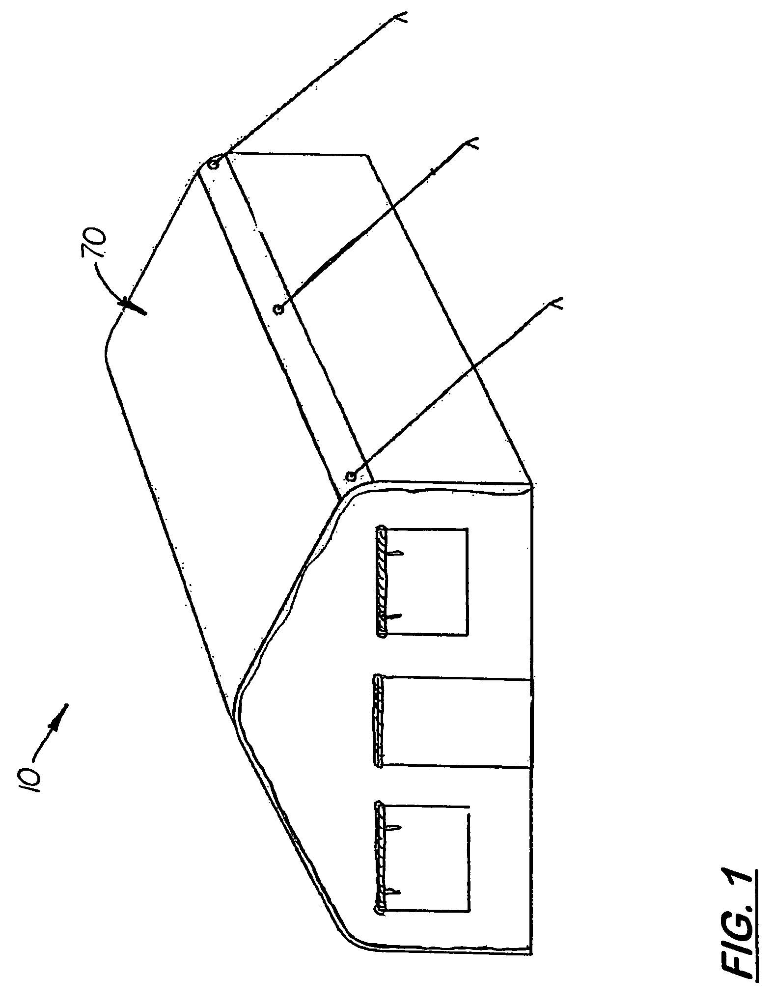 Compact, all-weather temporary shelter