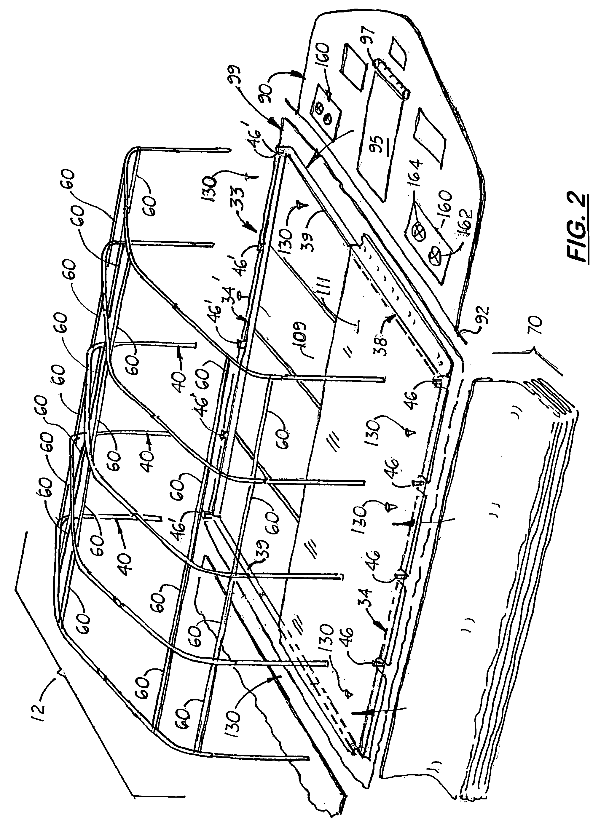 Compact, all-weather temporary shelter