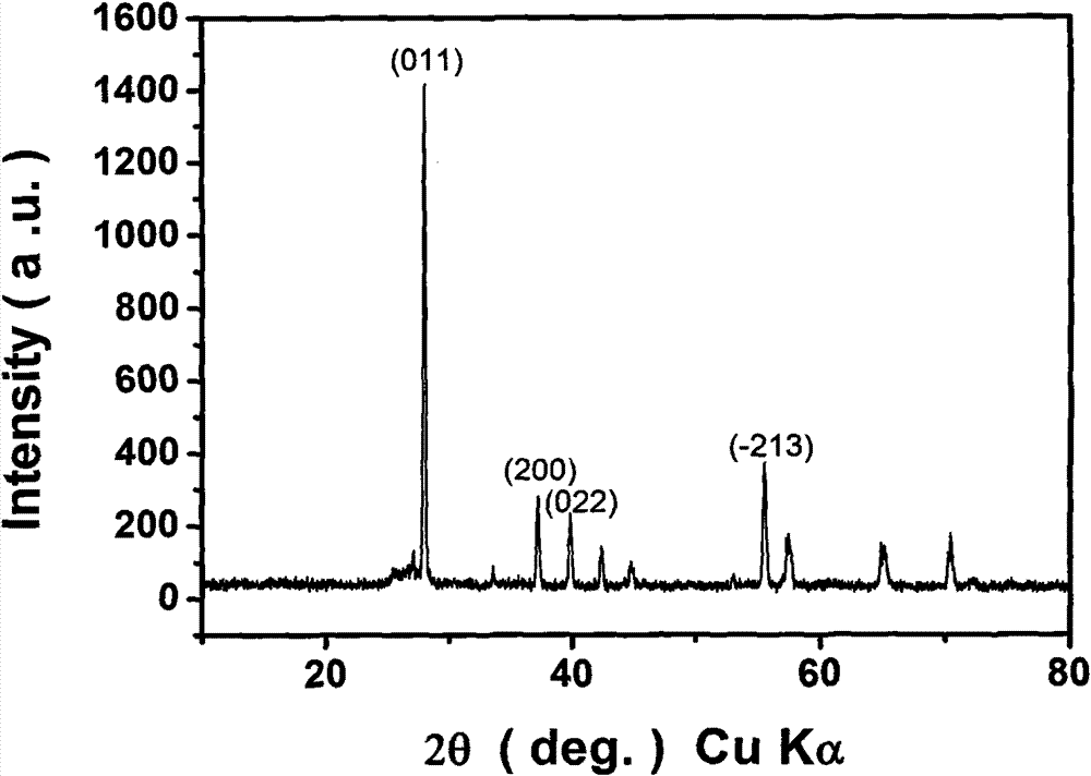 Preparation method of rutile phase vanadium dioxide nanowire and application