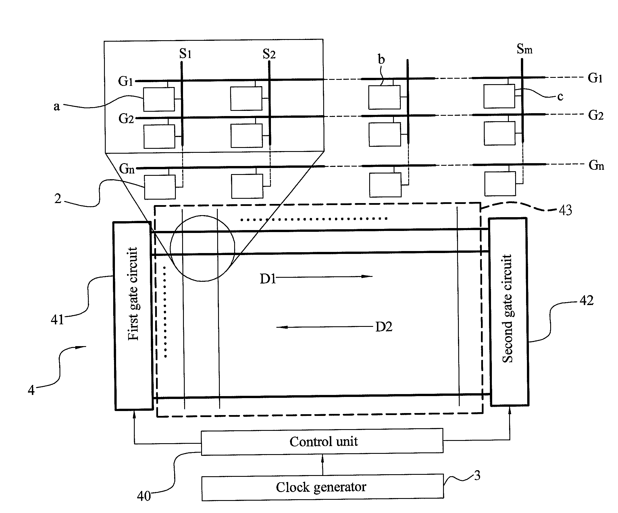 Scan signal transmission system and method thereof