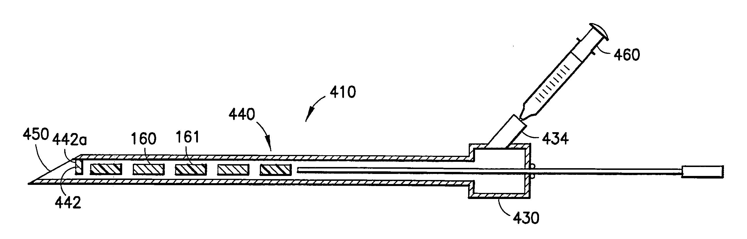 Brachytherapy system for dispensing medication