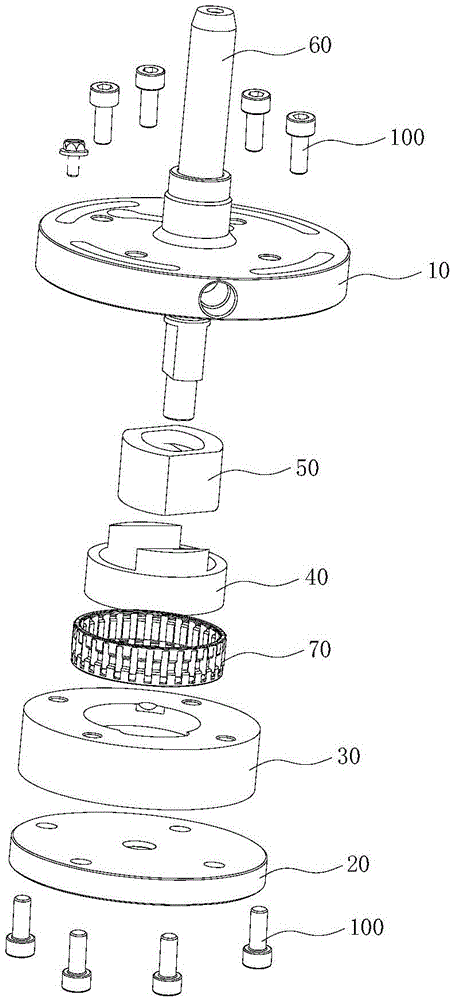 Compressor pump structure and compressor