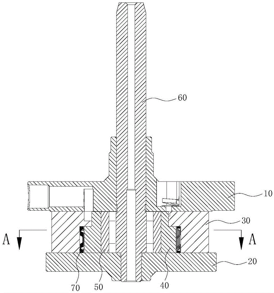 Compressor pump structure and compressor