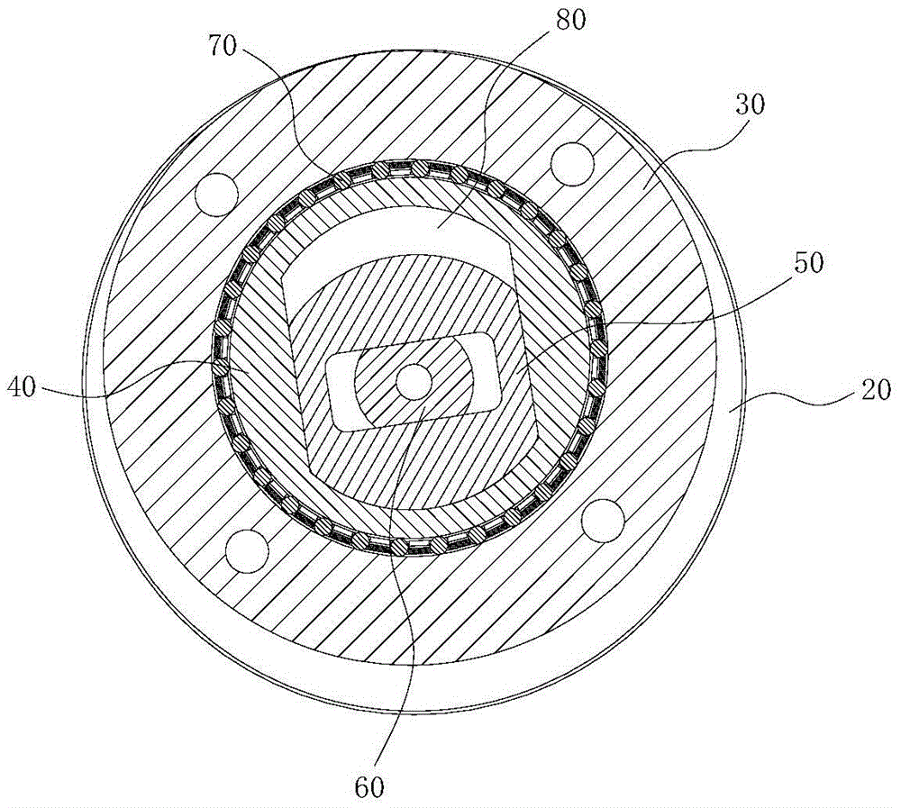 Compressor pump structure and compressor