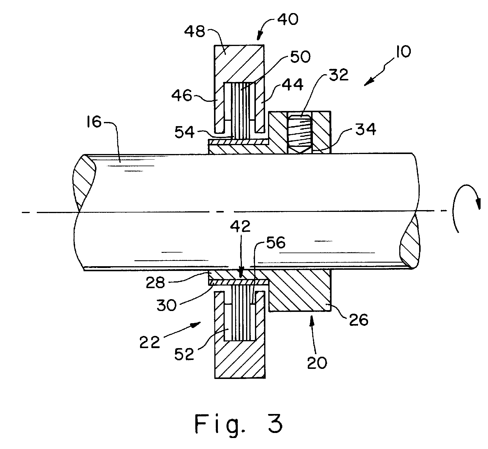 Grounding brush system for mitigating electrical current on rotating shafts