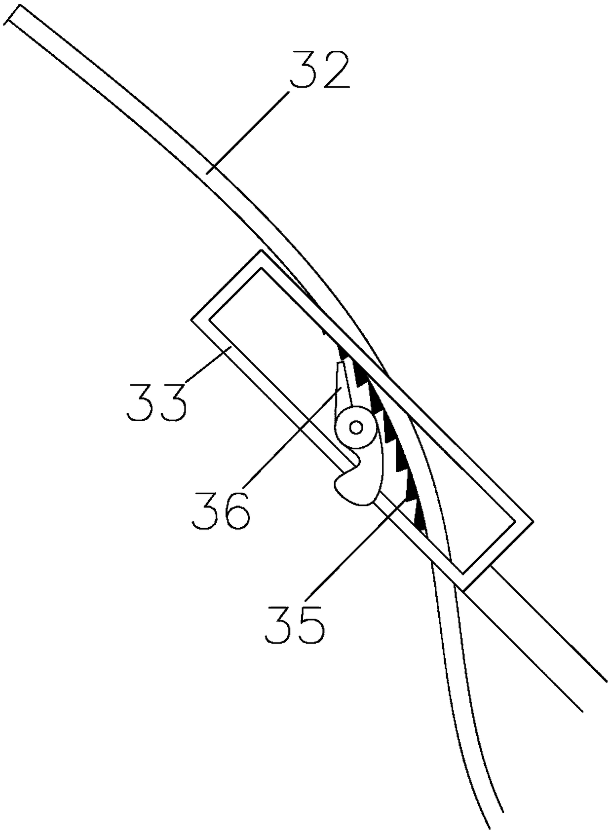 Measurement instrument for deposition thickness of bored pile