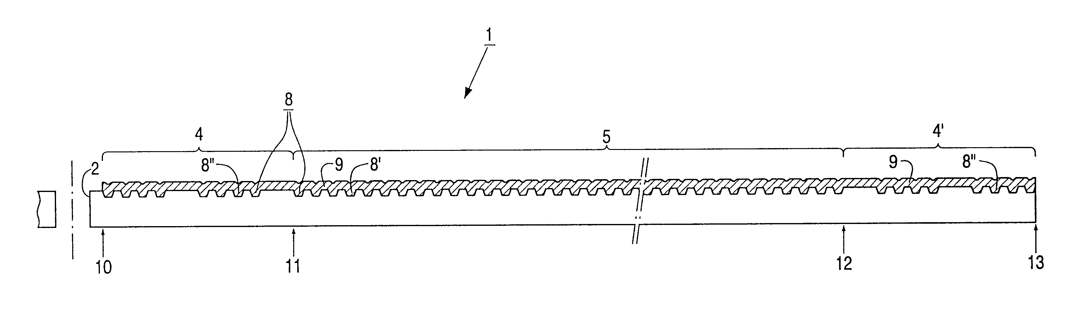 Rewritable data storage medium having erasable identification marks