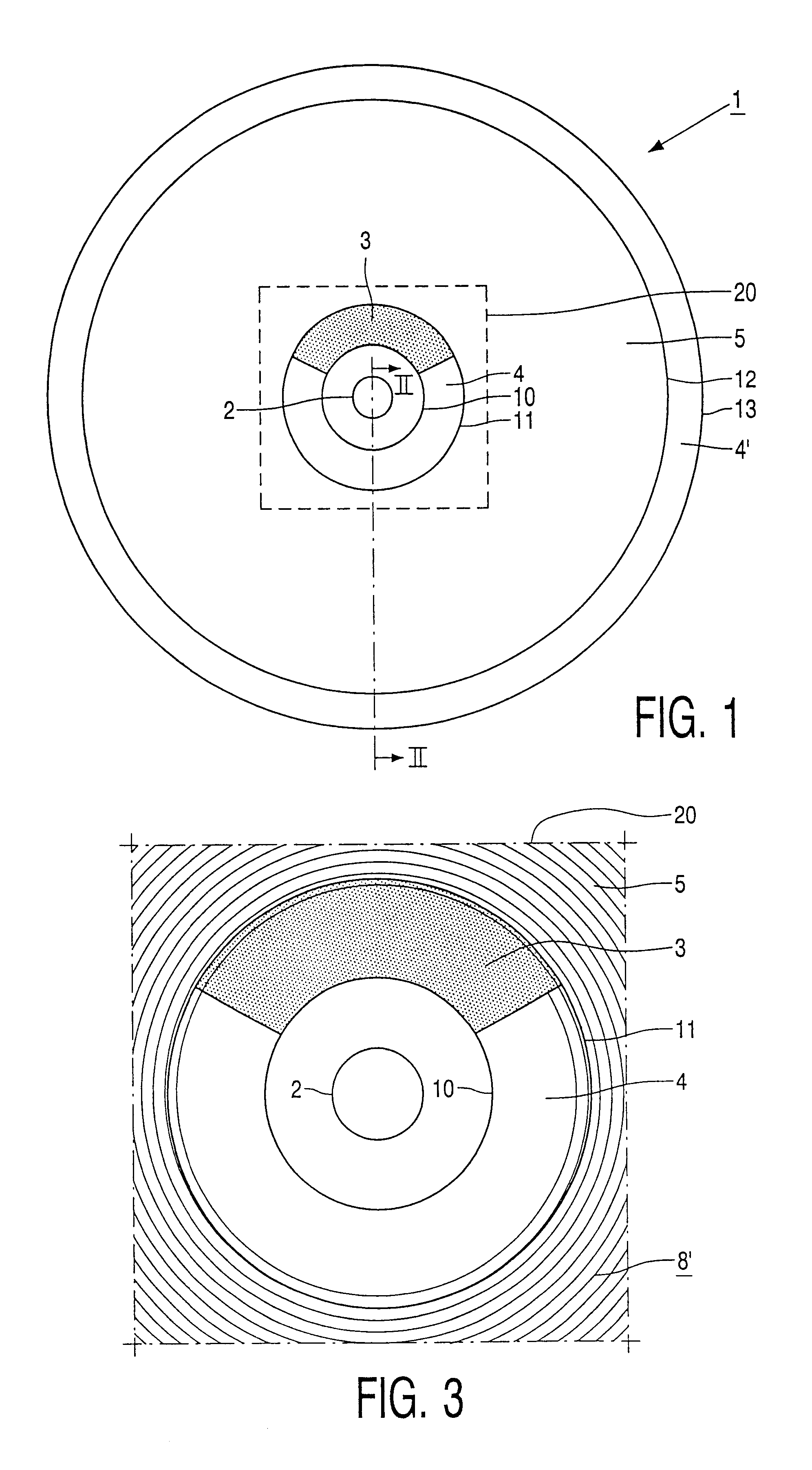 Rewritable data storage medium having erasable identification marks