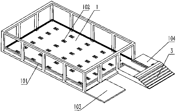 An automatic storage robot system