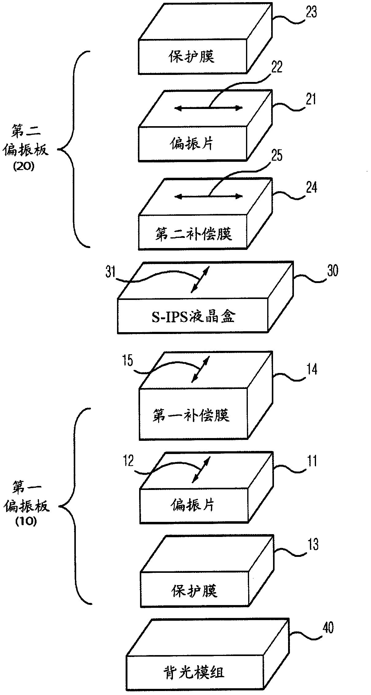 In-plane switching mode liquid crystal display