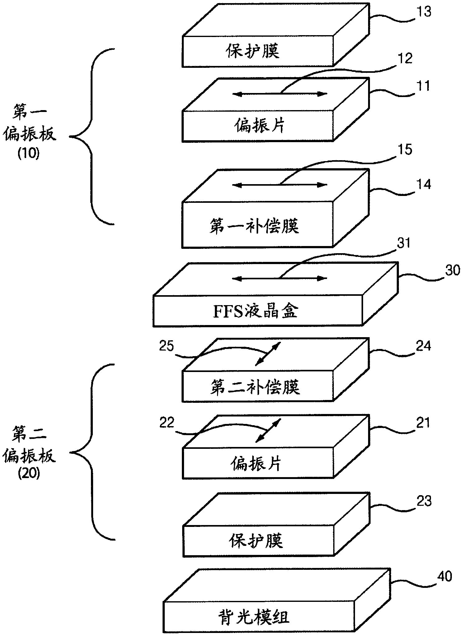 In-plane switching mode liquid crystal display