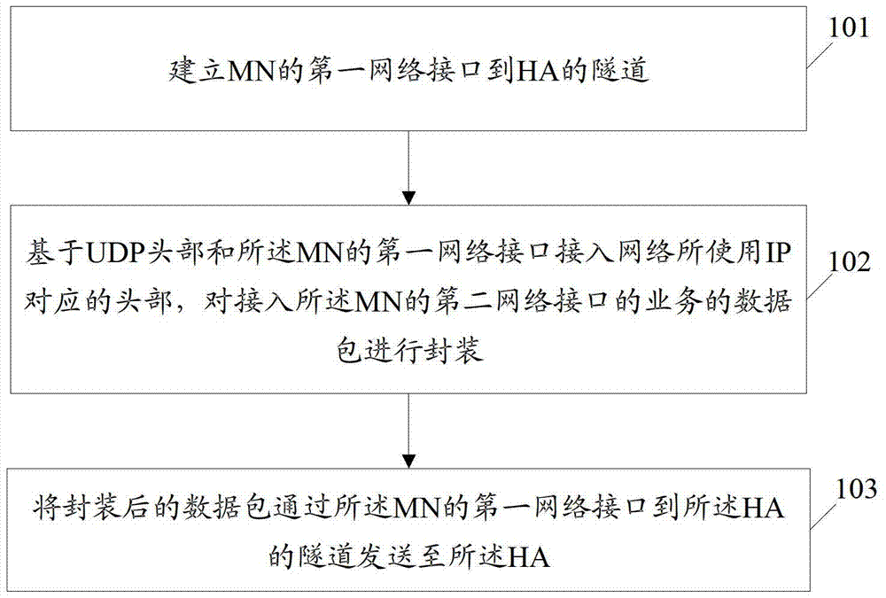 Method, device and system for managing ipv4/ipv6 services