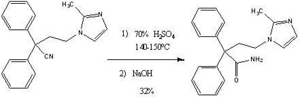 Improved method for preparing imidafenacin