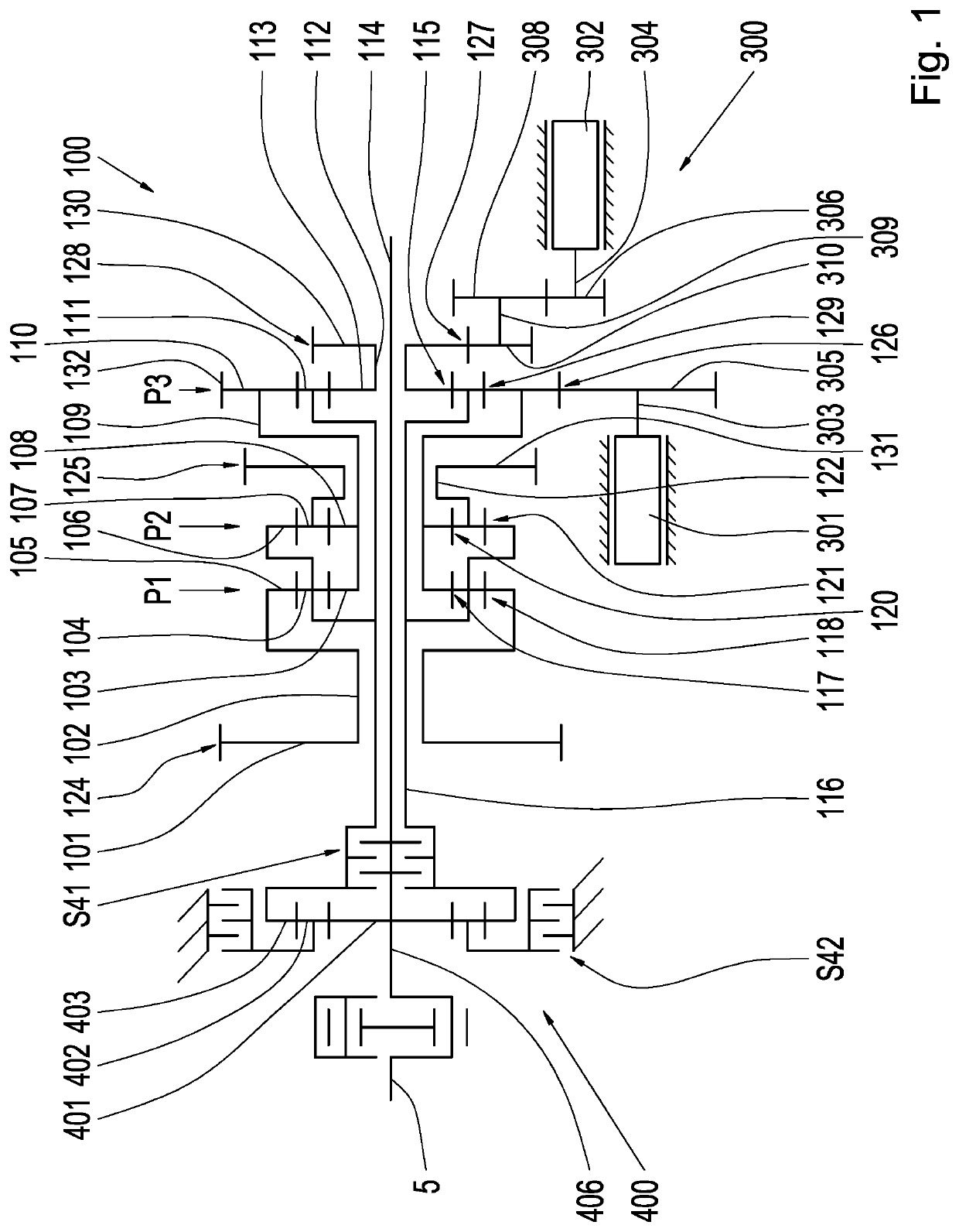 Continuously variable power-split transmission