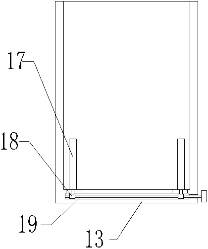 High-speed magnetic suspension air blower electrically-controlled element radiating system