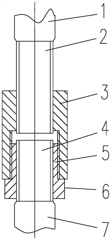 Steel bar mechanical connecting device