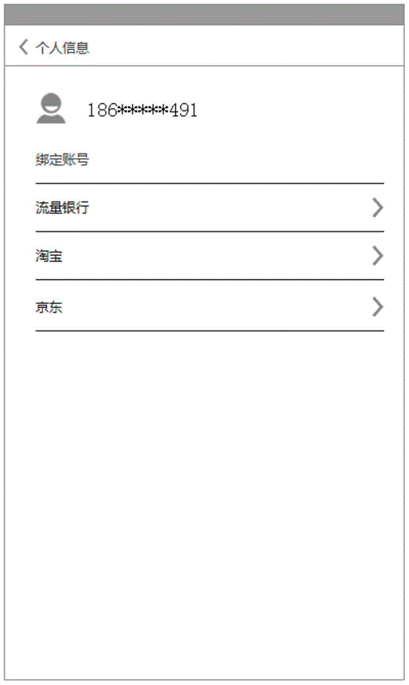 Mobile phone number binding information acquisition method and device