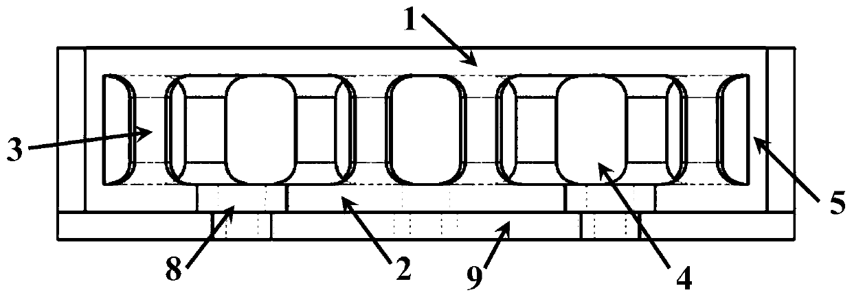 Preparation method of integrated straw sandwich filling wall and integrated straw sandwich filling wall