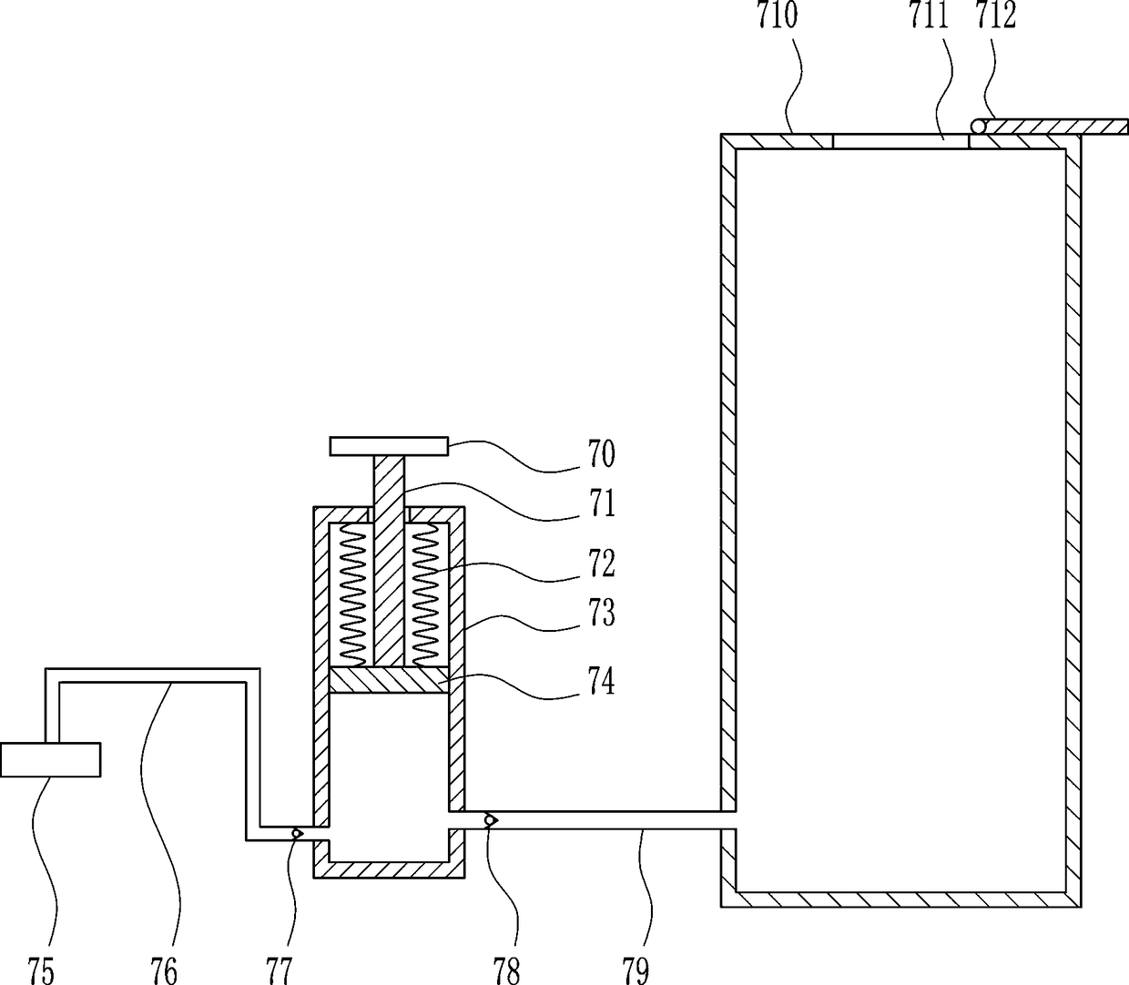 Deinsectization device for municipal park