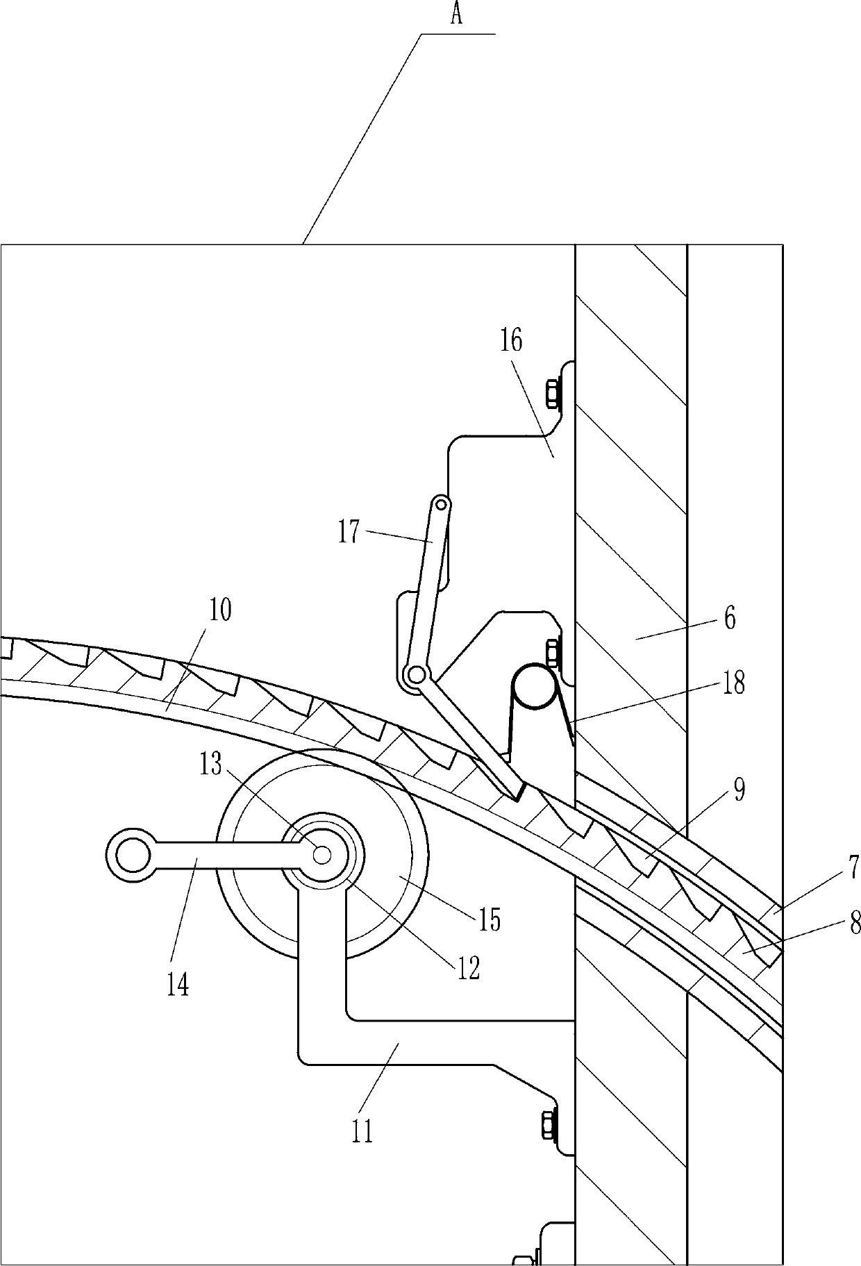 Dam detection assisted device