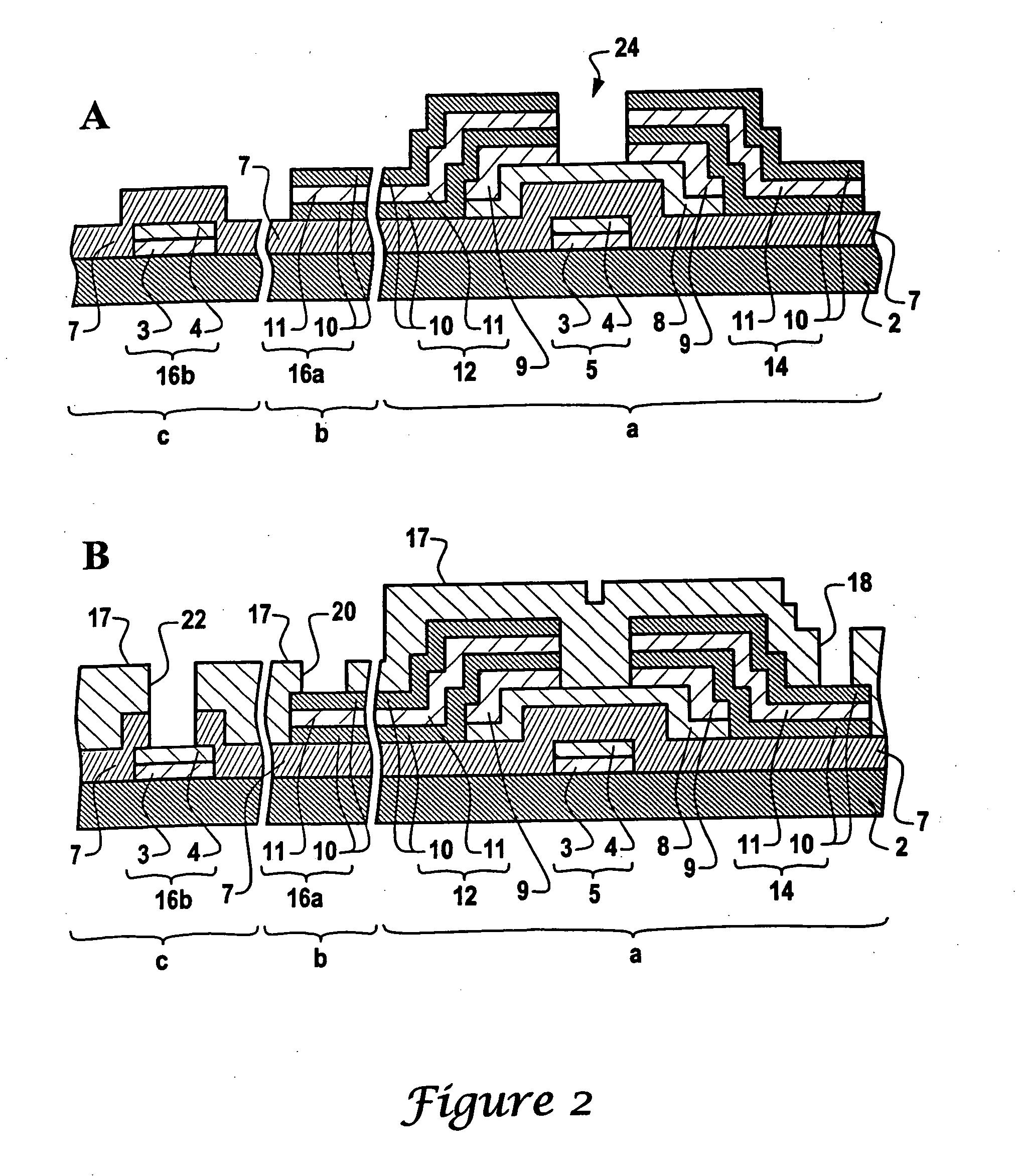 Method of manufacturing a substrate for an electronic device by using etchant and electronic device having the substrate