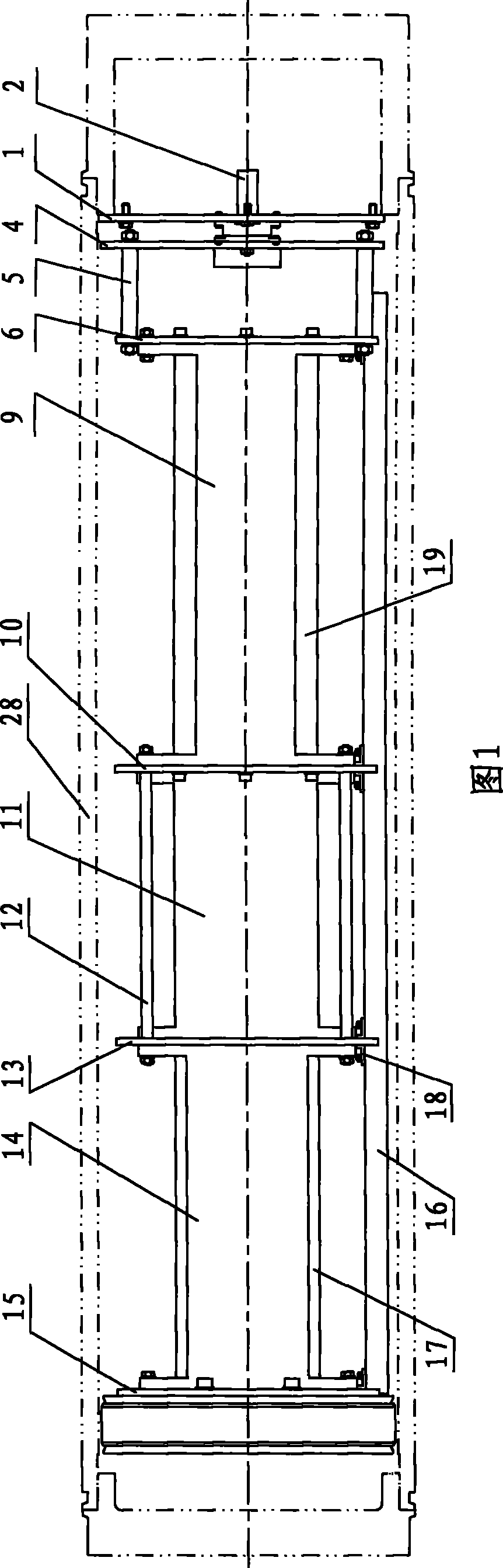 Underwater electronic connection rack