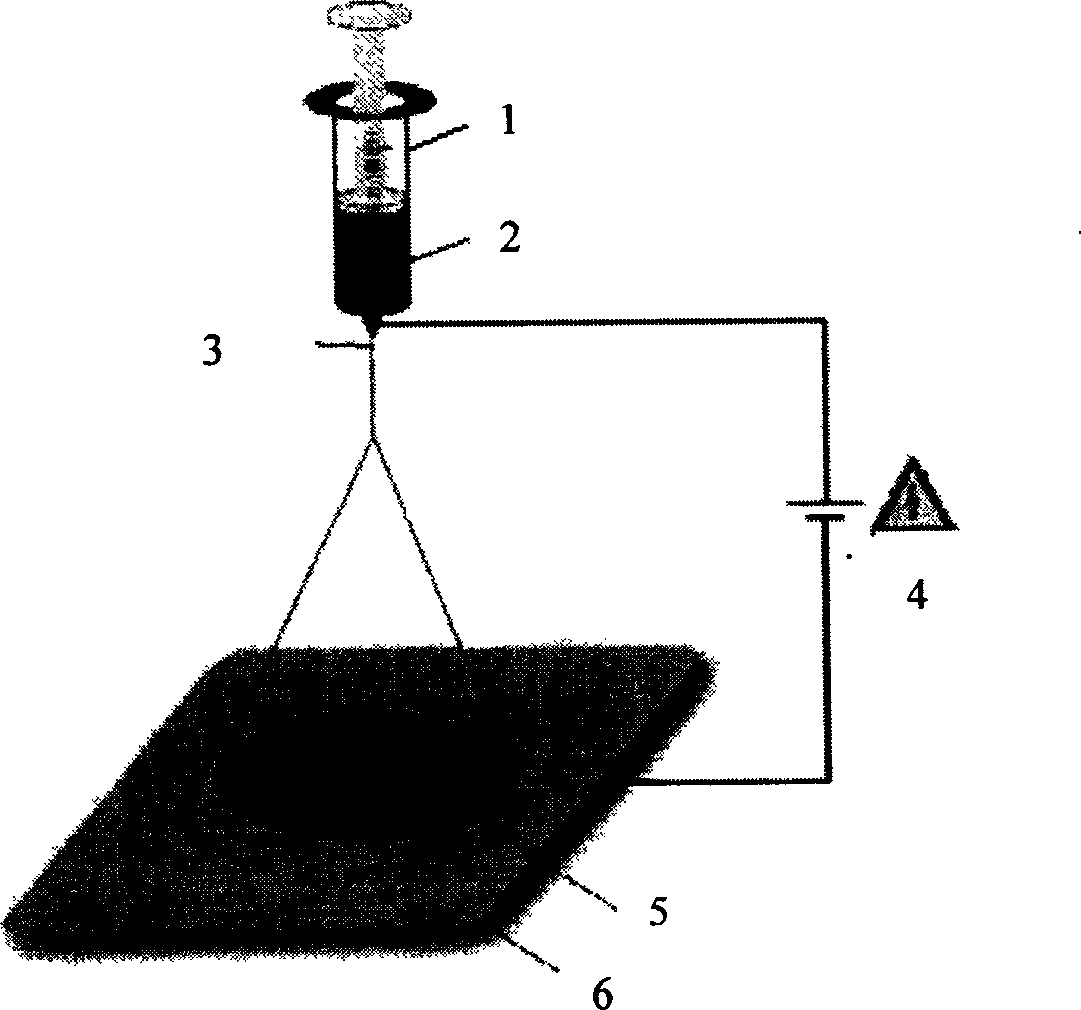 Preparing dye sensitized nanocrystalline semiconductor solar cell optical anode using electrical spinning method