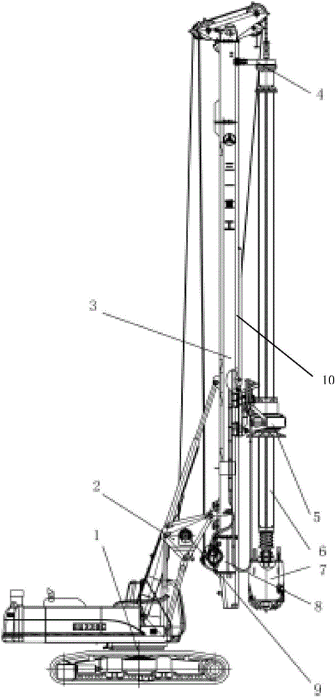 Rotary drilling rig