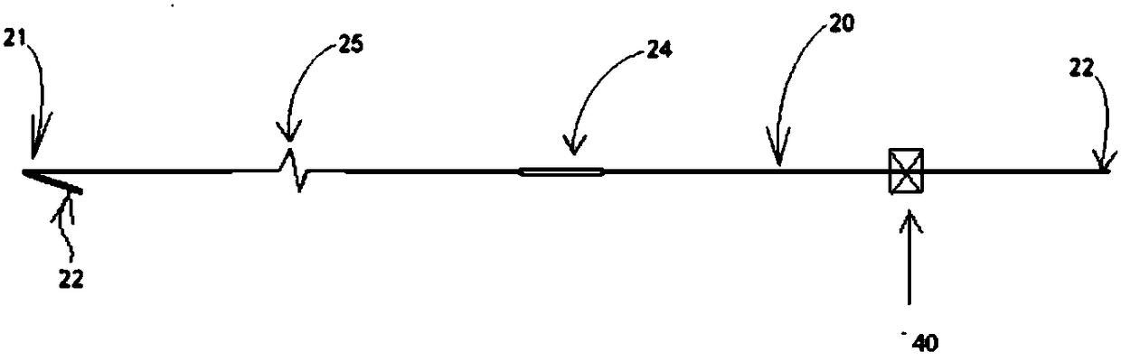 Improved lung node puncture positioning needle assembly