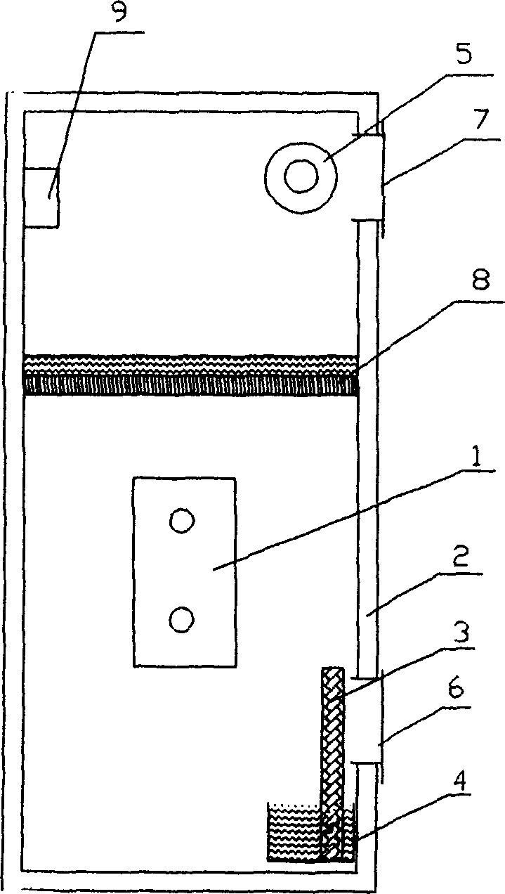 Multifunction counter-flow radiator