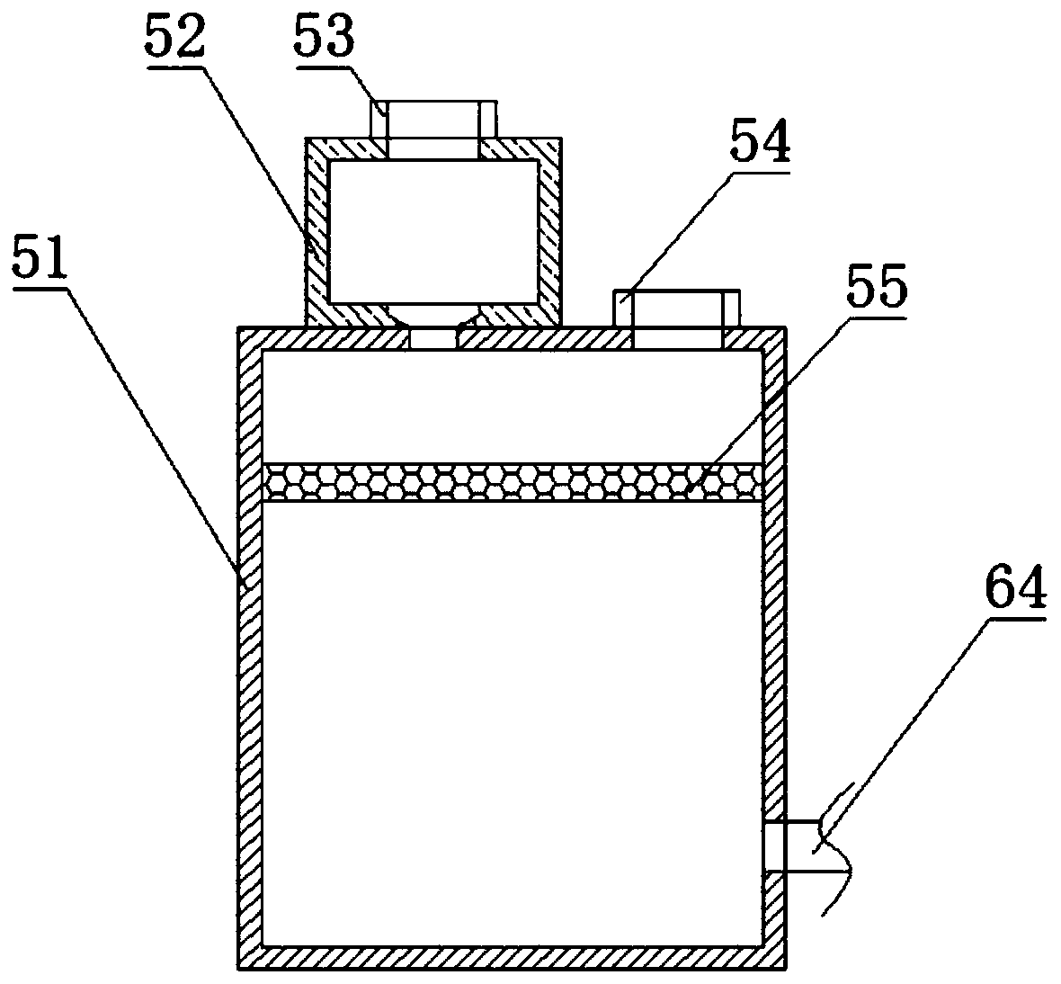 Municipal pipeline dredging device