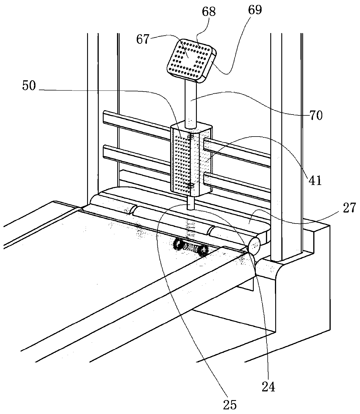 Indoor running trainer and application method thereof