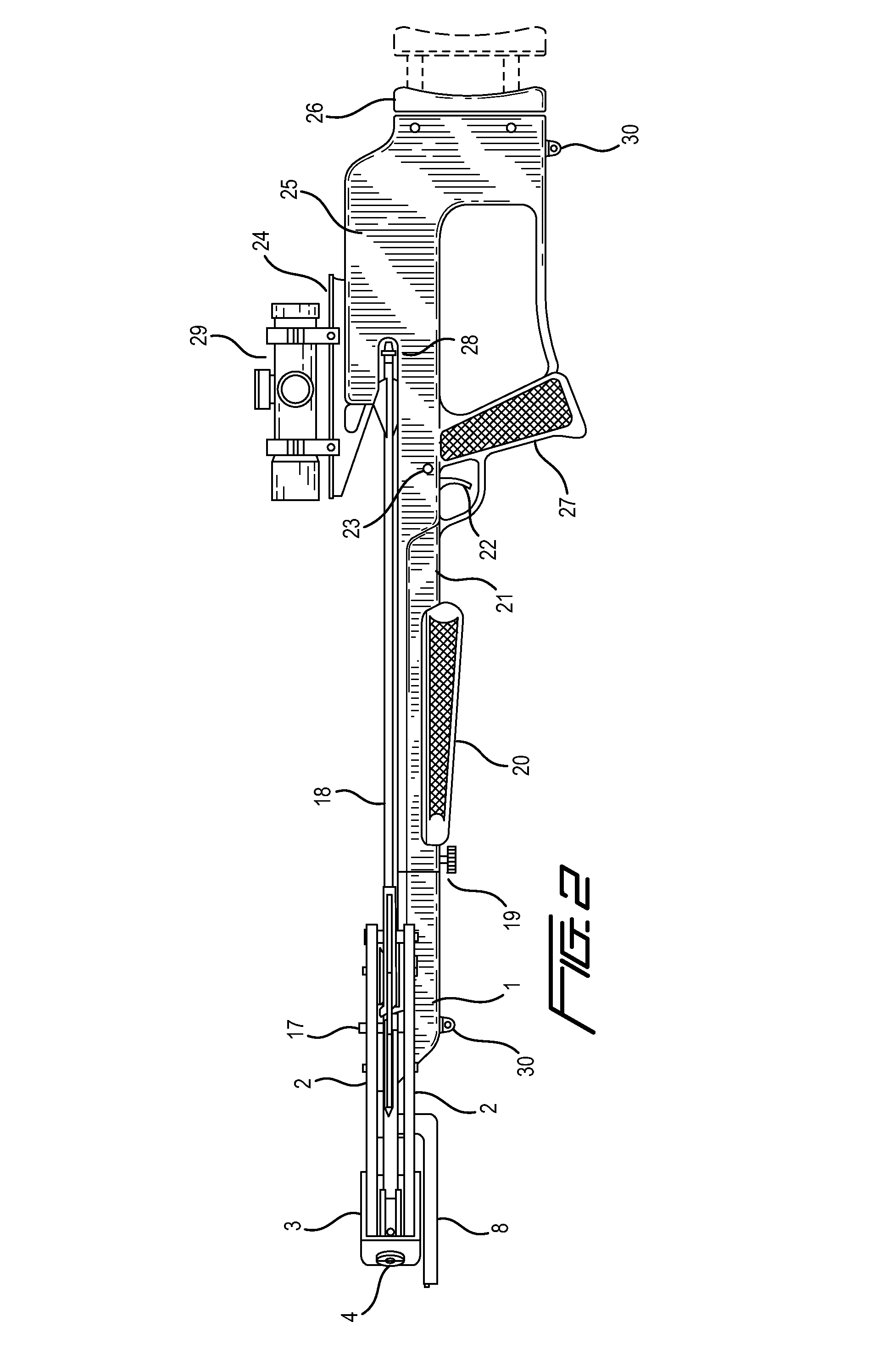 Compact crossbow with improved efficiency