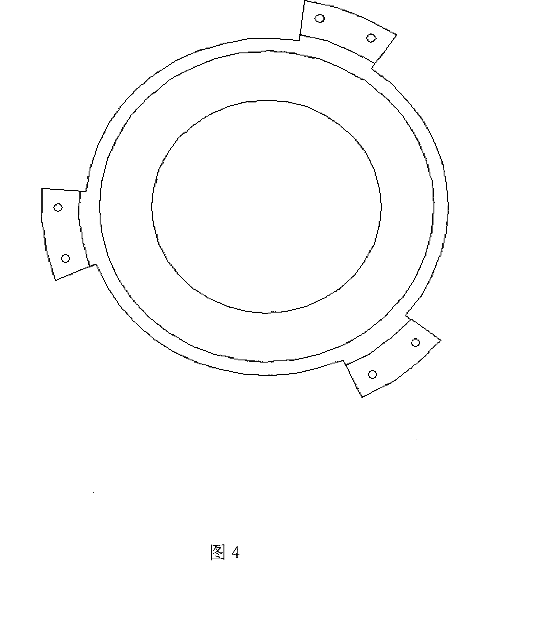 Low rotor inertia dry type dual clutch