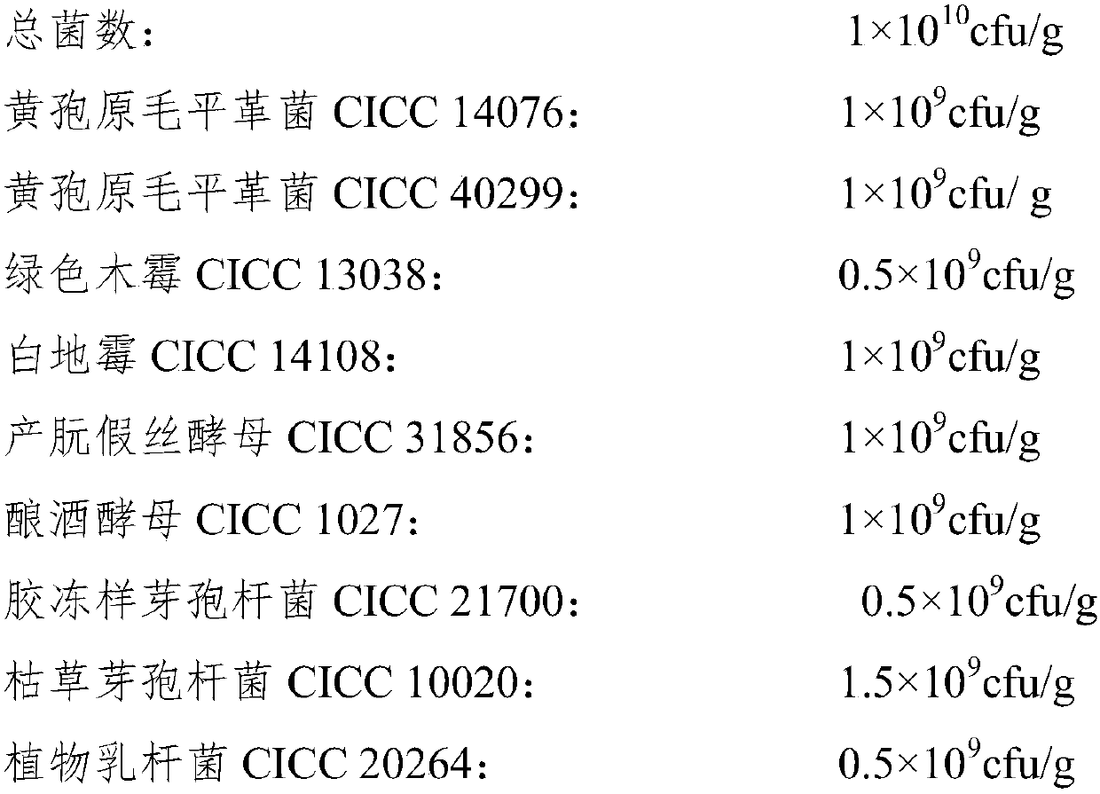 Compound bacterium agent for treating green wastes of gardens as well as preparation method and application of compound bacterium agent