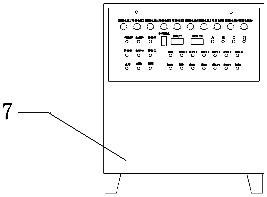 A tower type microwave graphite expansion equipment