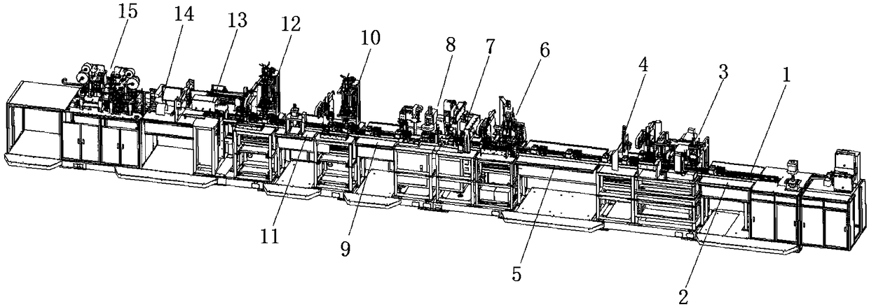 Battery pack automatic assembly equipment