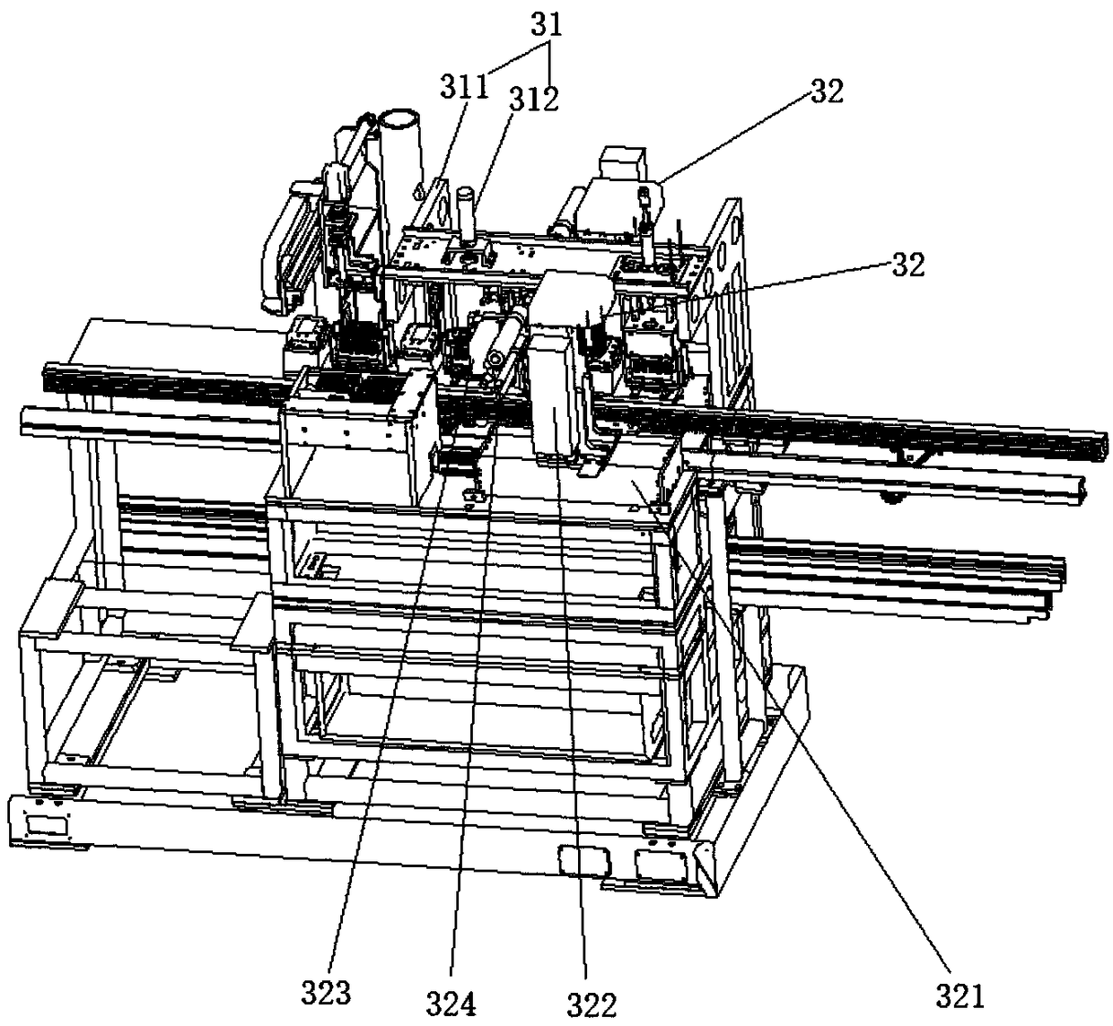 Battery pack automatic assembly equipment