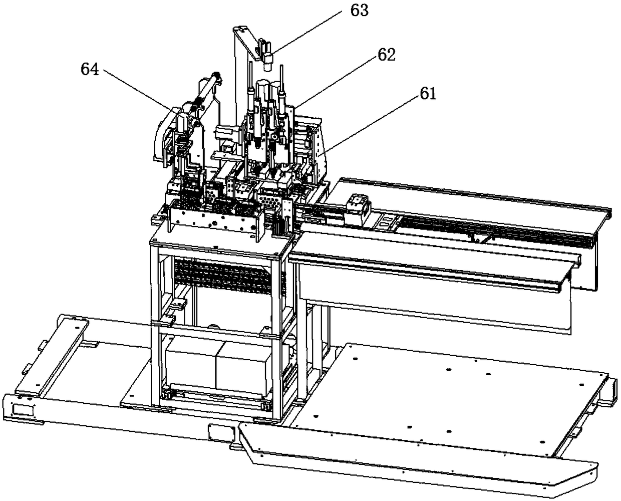 Battery pack automatic assembly equipment