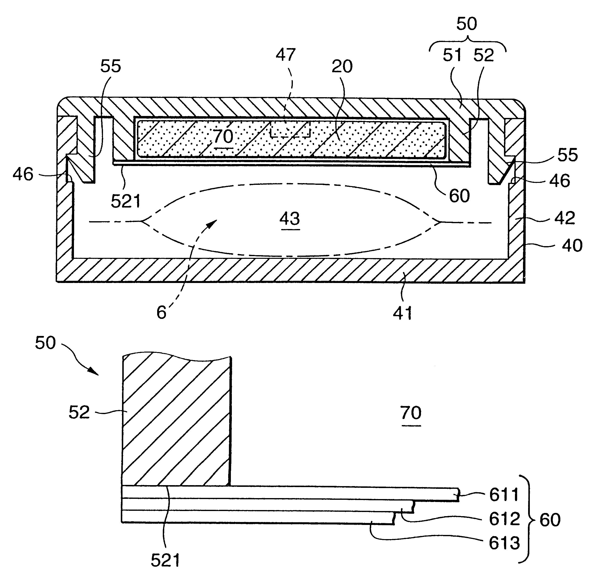 Ink cartridge having waste ink absorbing function