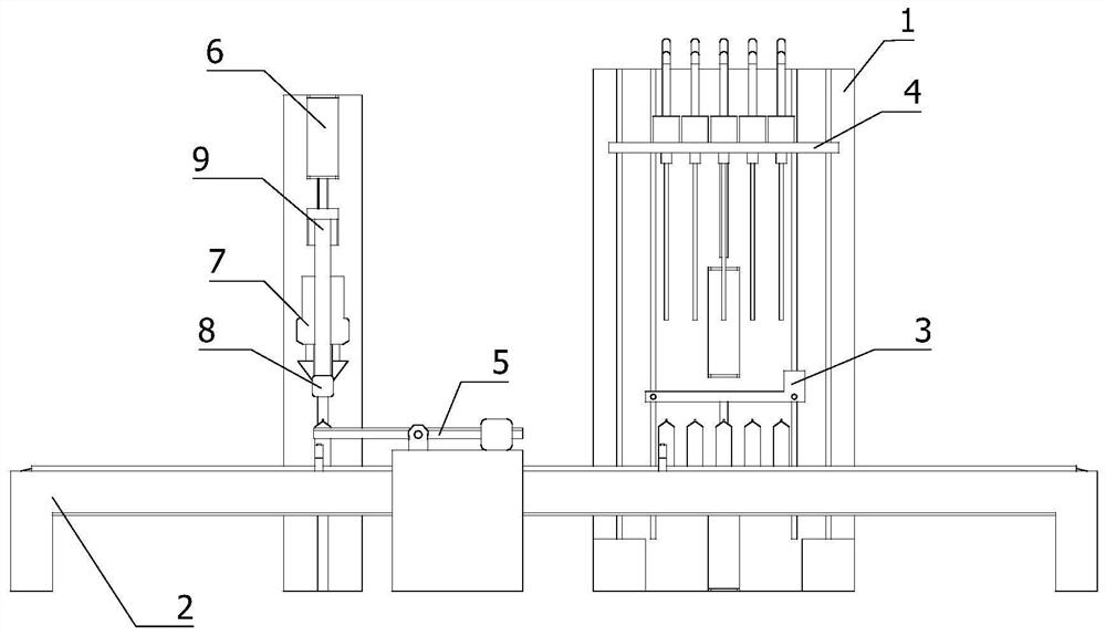 Intelligent processing equipment for filling milk into milk box