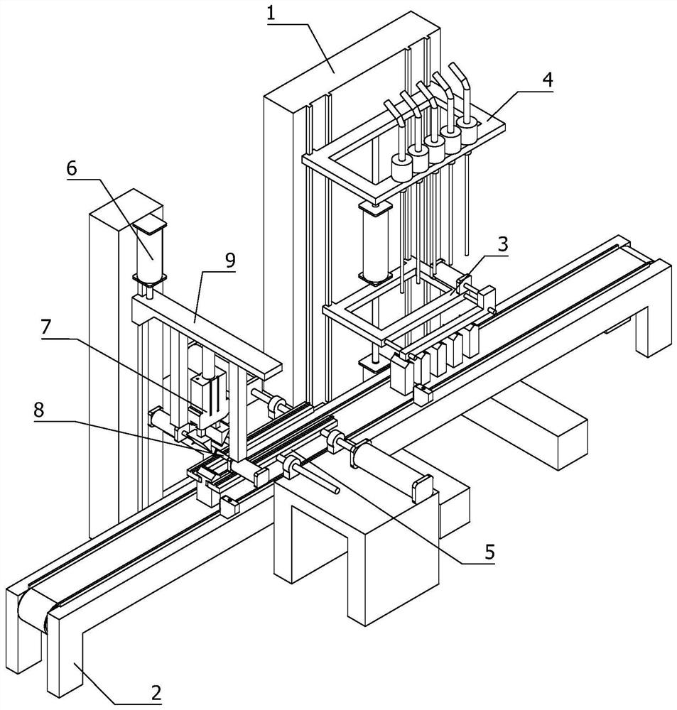 Intelligent processing equipment for filling milk into milk box