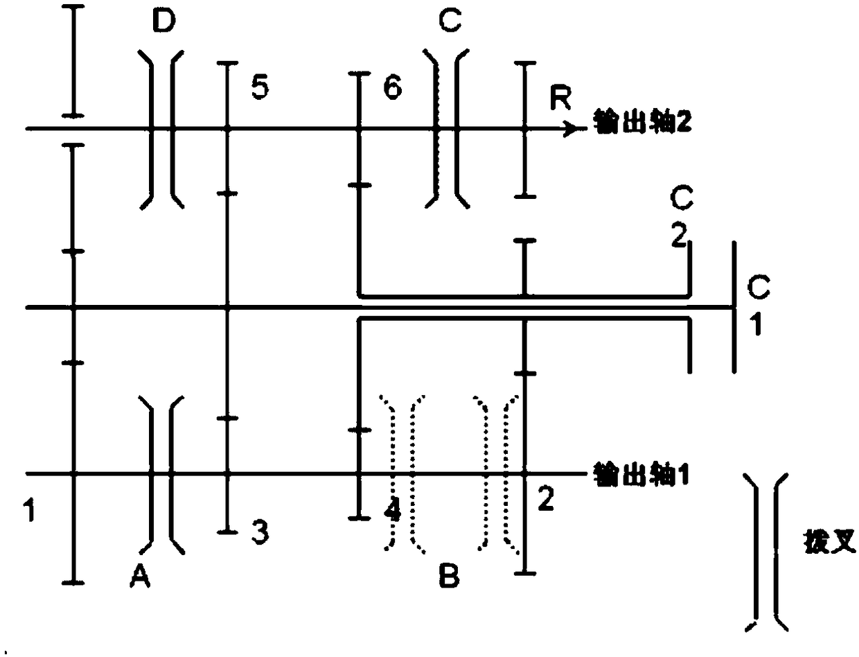 Downshift control method and device of dual clutch transmission