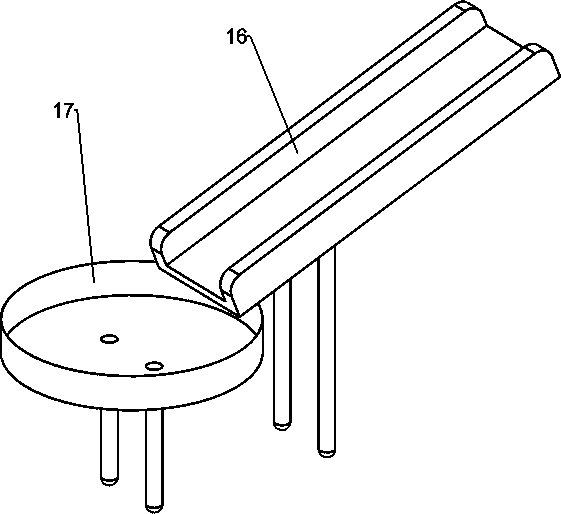 Spoon dyeing device