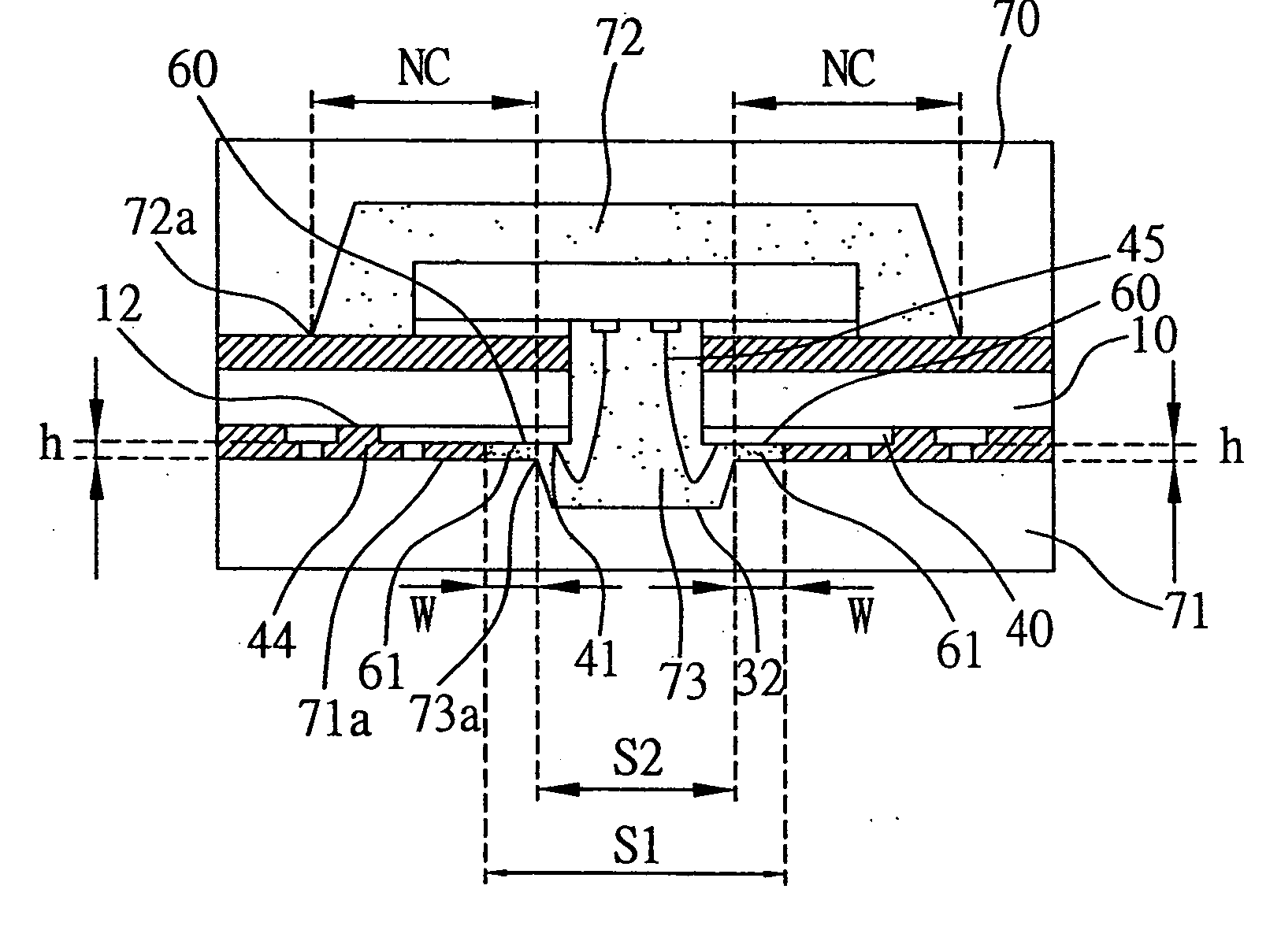 Method for fabricating a flash-preventing window ball grid array semiconductor package