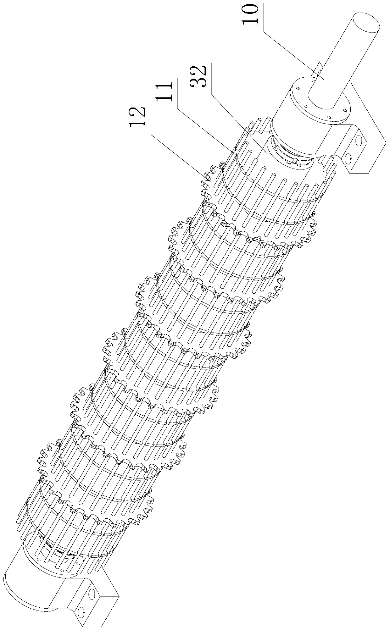 Continuous pressurizing belt type dehydrator and dehydration method