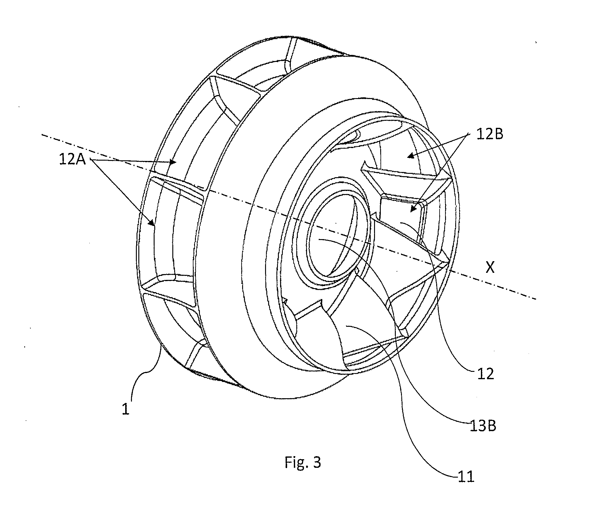 System for improving the purifying liquid evaporation in an axially symmetric dosing module for an scr device